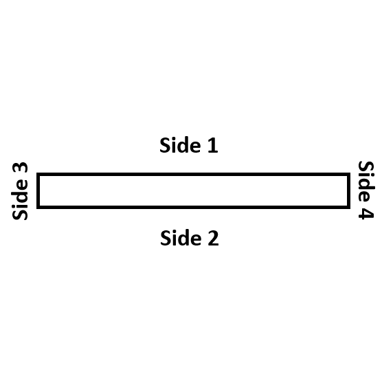 2 sides of a mass timber wall