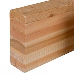 bloque de madera laminada