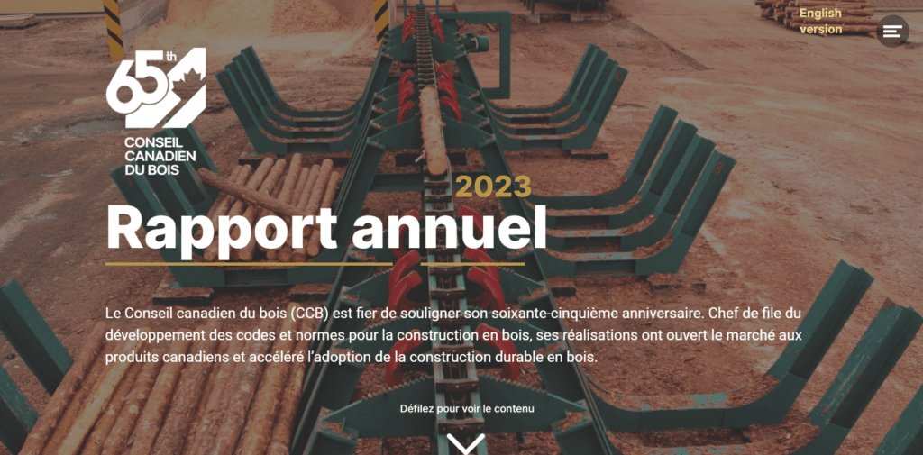 Rapport annuel 2023 du CCB
