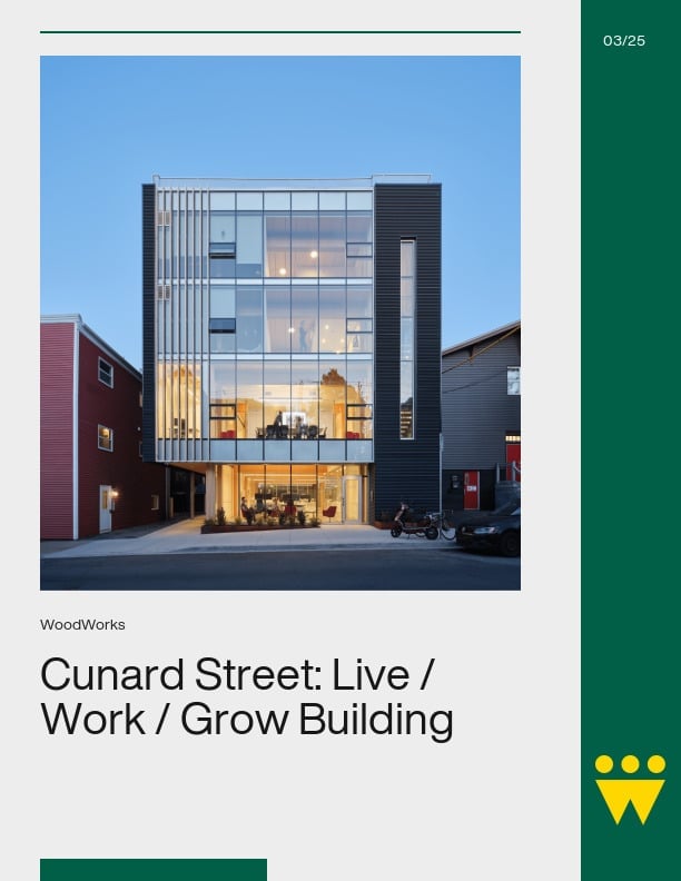 Rue Cunard : Bâtiment de vie, de travail et de croissance