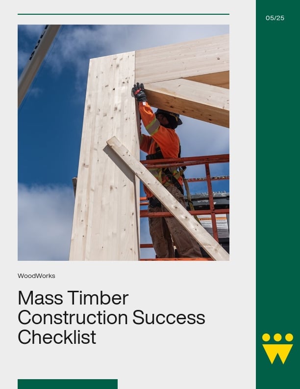 Liste de contrôle pour la réussite d'une construction en bois de masse