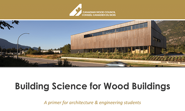 Science de la construction pour les bâtiments en bois