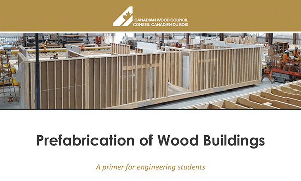 Préfabrication de bâtiments en bois