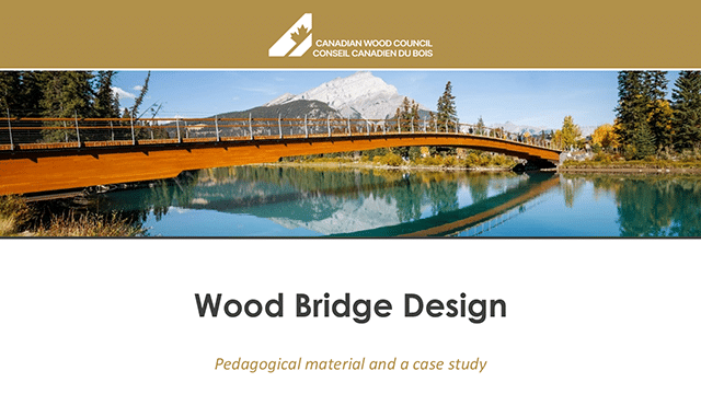 Wood Bridge Design