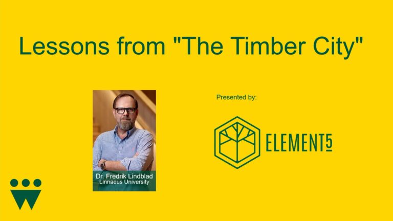 Lessons Learned from the Timber City