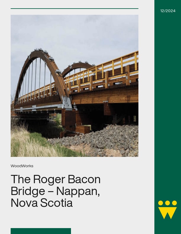 Le pont Roger Bacon - Nappan, Nouvelle-Écosse