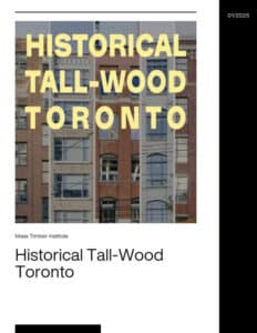 Historical Tall-Wood Toronto