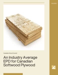 An Industry Average EPD for Canadian Softwood Plywood