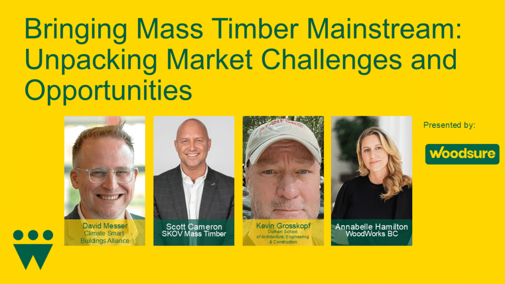 Bringing Mass Timber Mainstream: Unpacking Market Challenges and Opportunities