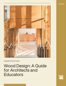 Wood Design: A Guide for Architects and Educators